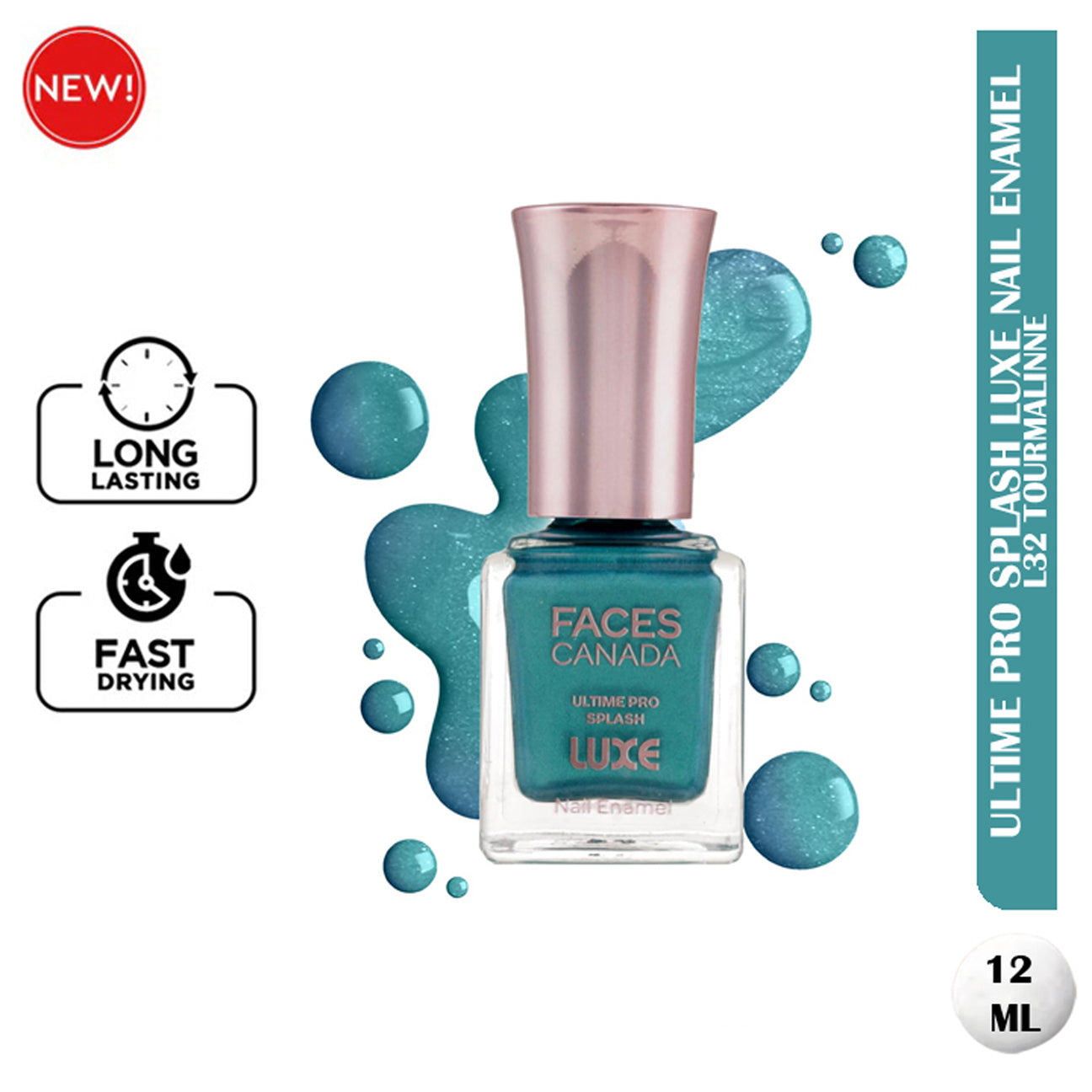 Faces Ultime Pro Splash Luxe Nail Enamel 12Ml