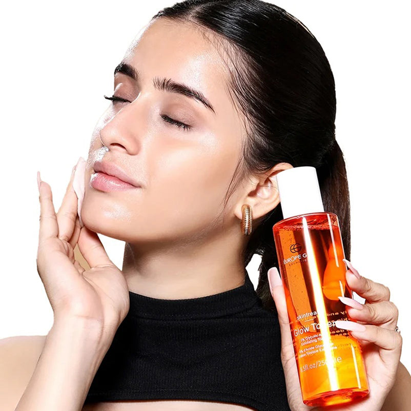 Europe Girl Skintreats Glow Toner Infused with 5Per Glycolic Acid 250ML