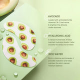 Quench Bravocado Brightening Under Eye Hydrogel Mask