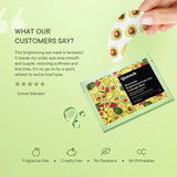 Quench Bravocado Brightening Under Eye Hydrogel Mask
