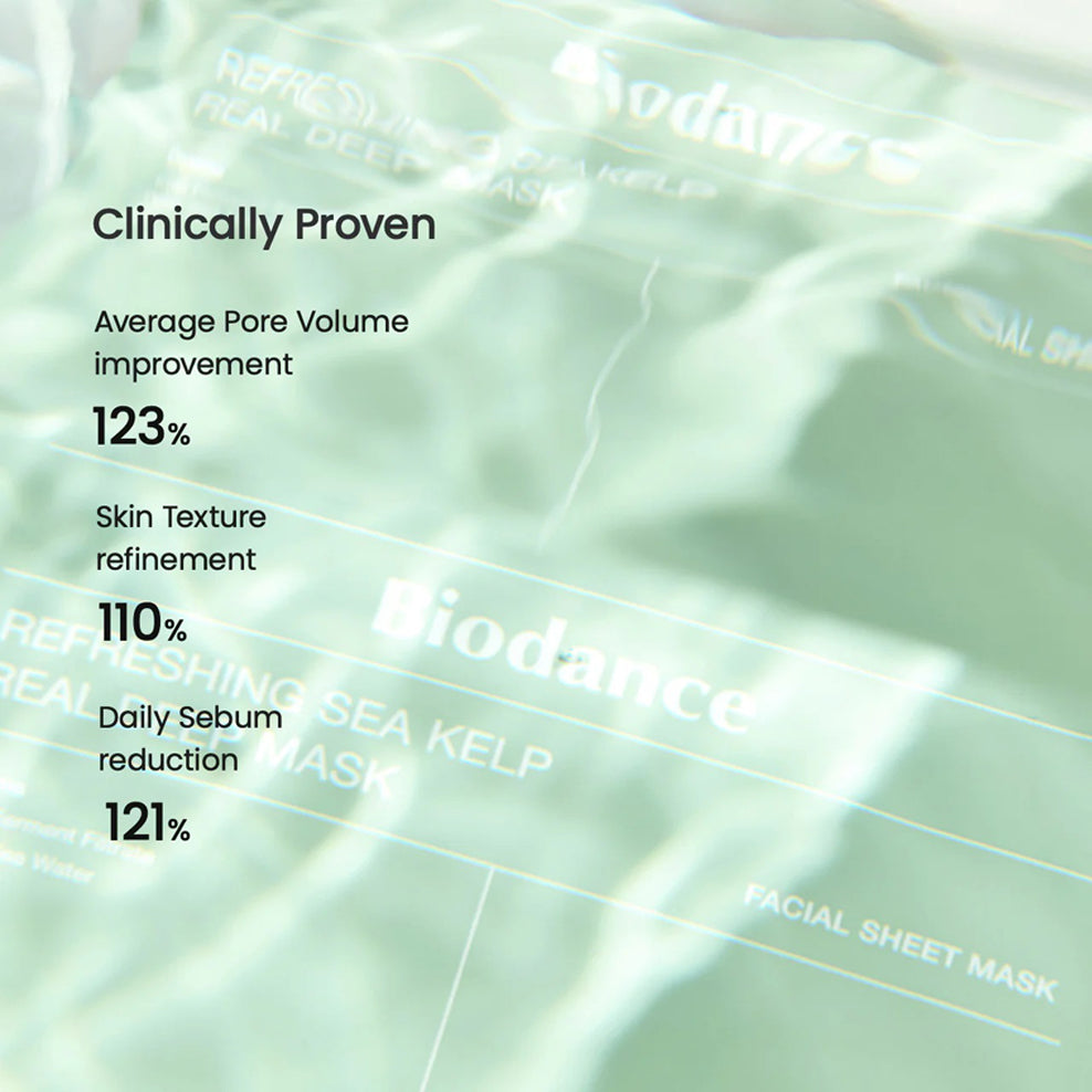 Biodance Refreshing Sea Kelp Real Deep Mask 34g