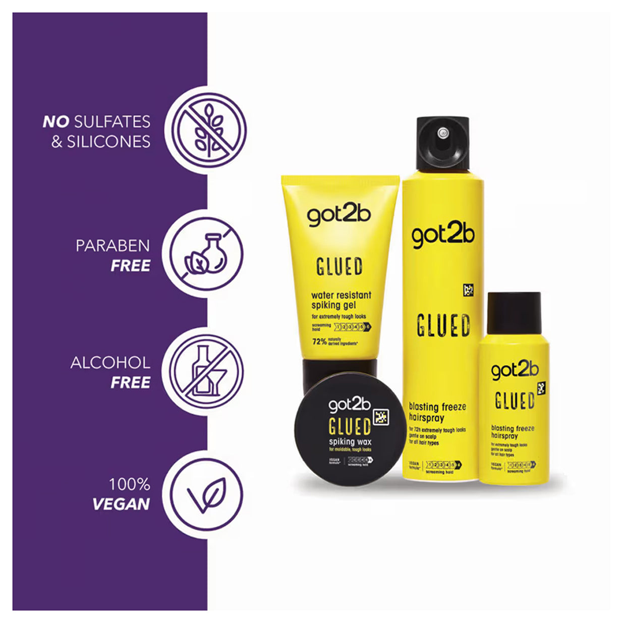 Schwarzkopf Got2B Glued Blasting Freeze Spray
