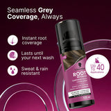 Schwarzkopf Root Retouch Temporary Root Cover Spray for Instant Grey Coverage 120ML