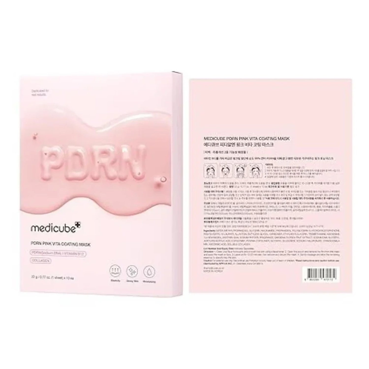 Medicube Pdrn Pink Vita Coating Mask 22g