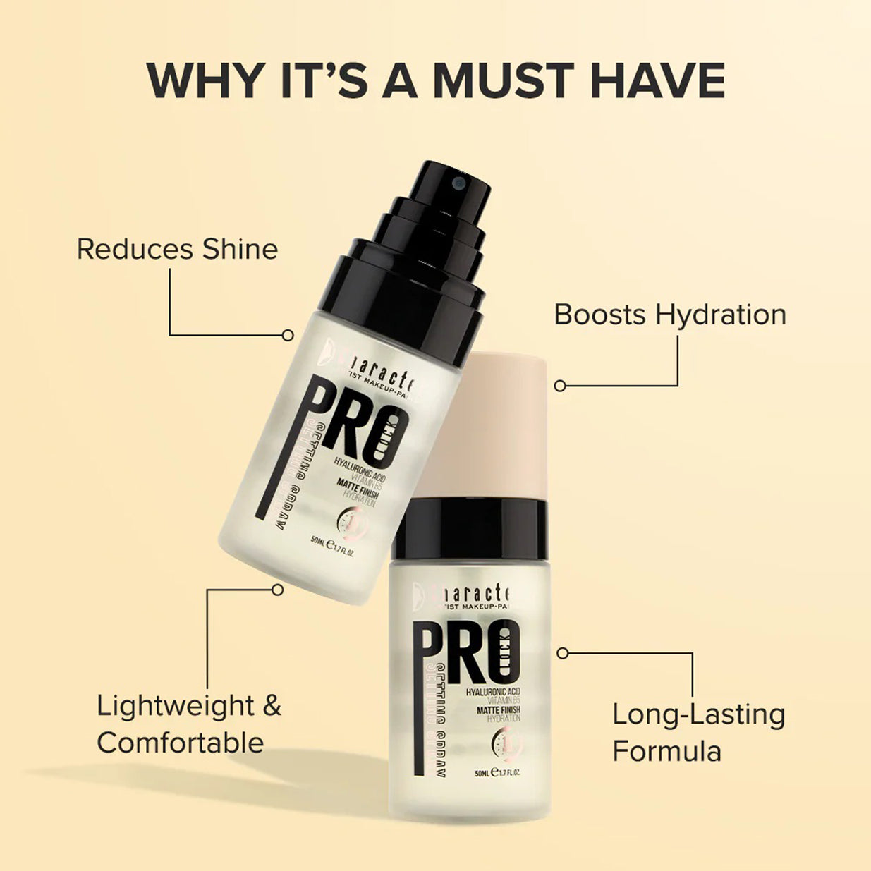 Character Pro Lock Setting Spray 50ML