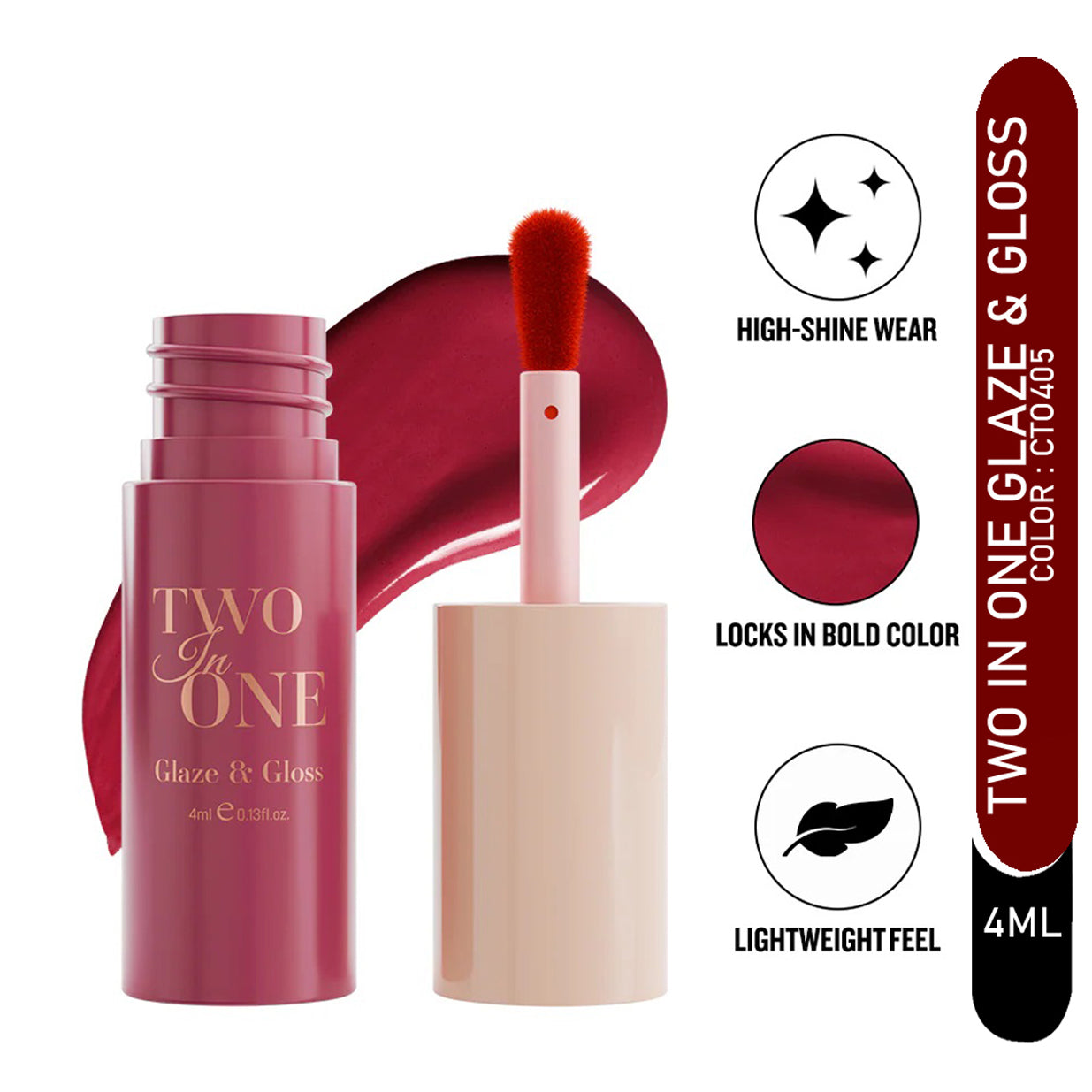 Character Two In One Glaze & Gloss 4ML