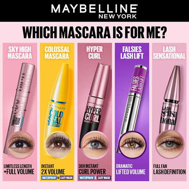 Maybelline The Colossal Volumizing Waterproof Mascara 10ML