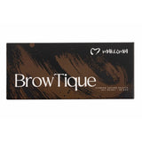 Makezmia BrowTique Eyebrow Definer Palette 3 Brow Powders+Styling Wax 8G