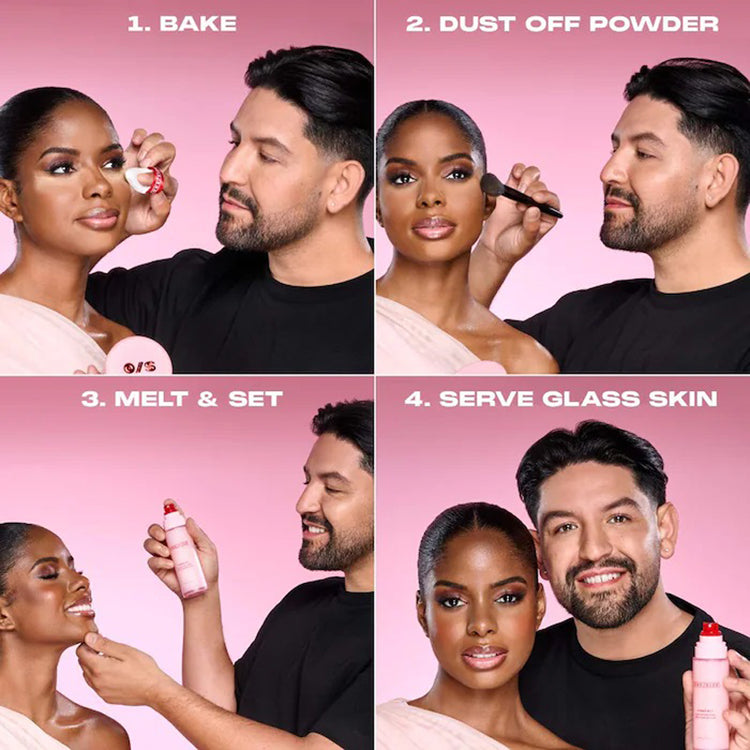 One Size Powder Melt Glass Setting Spray