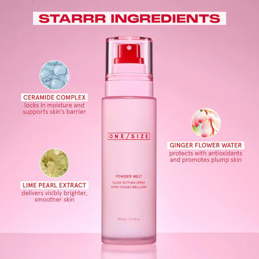One Size Powder Melt Glass Setting Spray