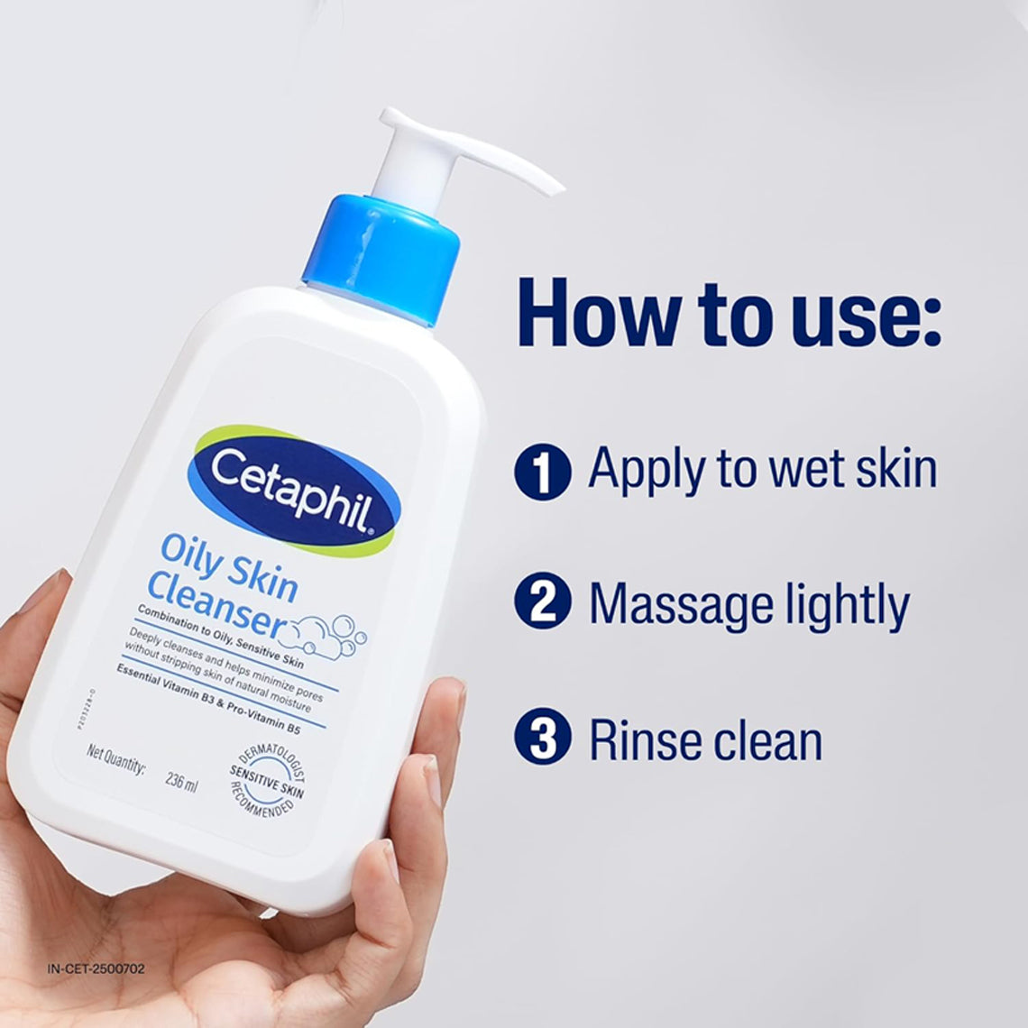 Cetaphil Oily Skin Cleanser Combination To Oily Sensitive Skin