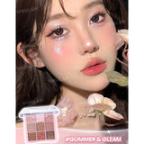 Sheglam Glimmer & Gleam 9 Pan Eyeshadow Palette 10g
