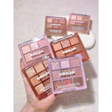 Sheglam Glimmer & Gleam 9 Pan Eyeshadow Palette 10g