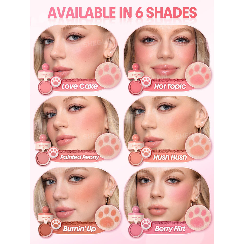 Sheglam Cutie Paw Blush Stamp 3g