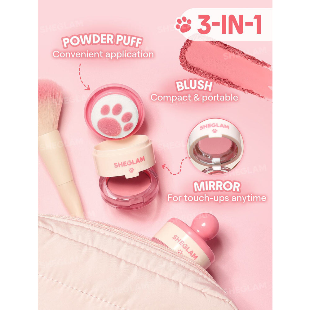 Sheglam Cutie Paw Blush Stamp 3g