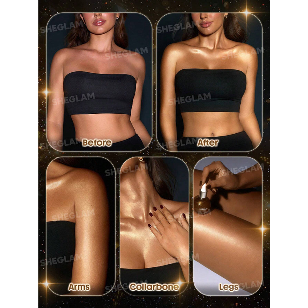 Sheglam Sunlit Silk Highlighting Body Oil 28ml