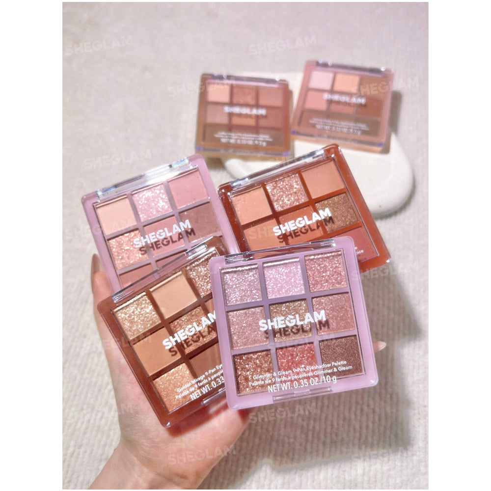 Sheglam Cinnamon Spice 9 Pan Eyeshadow Palette 9.5g