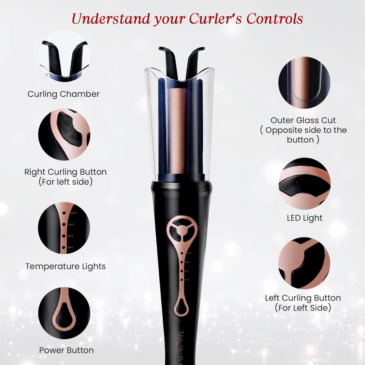 UrbanYog MakeMeeBold Automatic Hair Curler