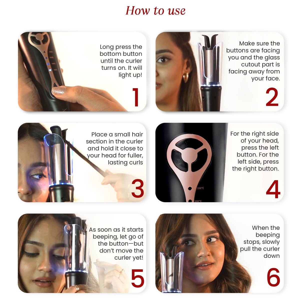 UrbanYog MakeMeeBold Automatic Hair Curler