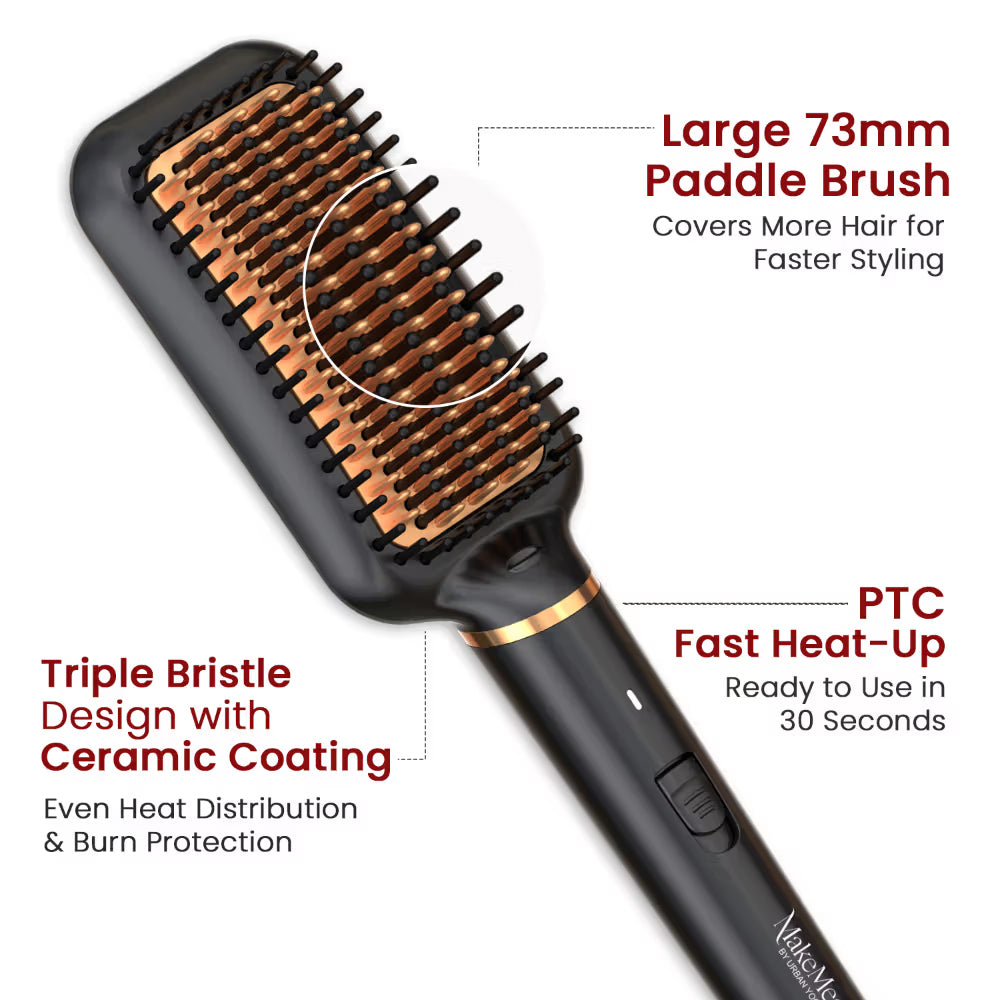 UrbanYog MakeMeeBold Frizz Free Straightening Brush