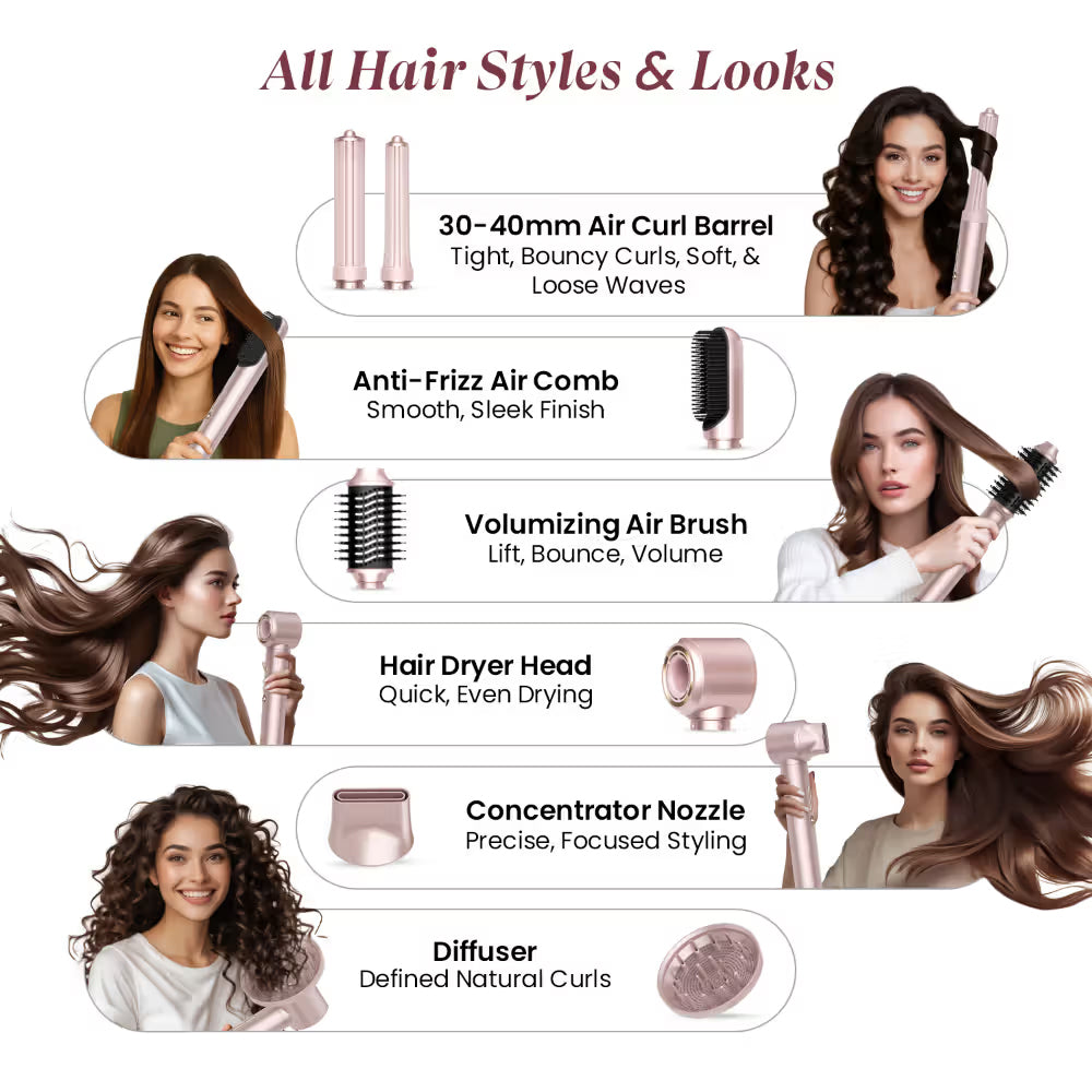 Urban Yog MakeMeeBold AirCurl Multistyler 7X