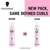 Schwarzkopf Taft Curl Hold 3 Hair Mousse
