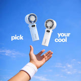 Staycool Turbo+ Foldable Handheld Ice Cooling Fan
