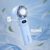 Staycool Turbo+ Foldable Handheld Ice Cooling Fan