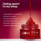 Plum Black Rice & 10Per Niacinamide-TXA Night Clarity Jelly Serum