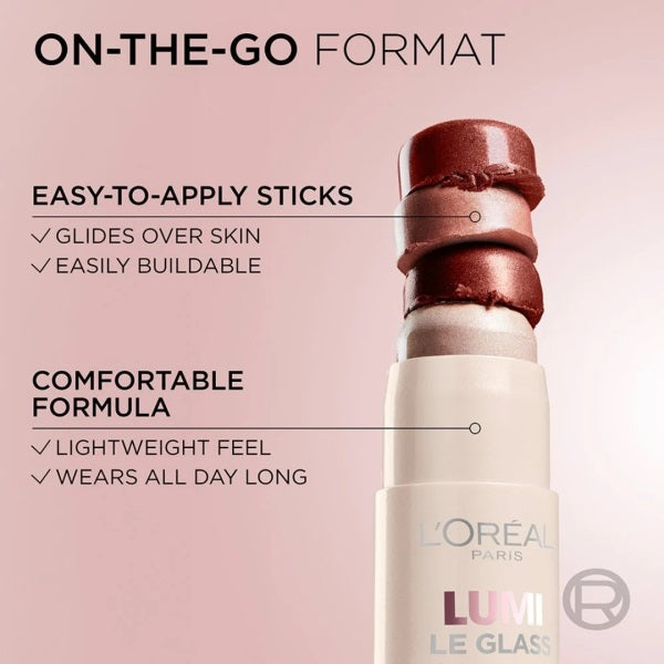 Loreal Lumi Le Glass Highlighter Stick 5G