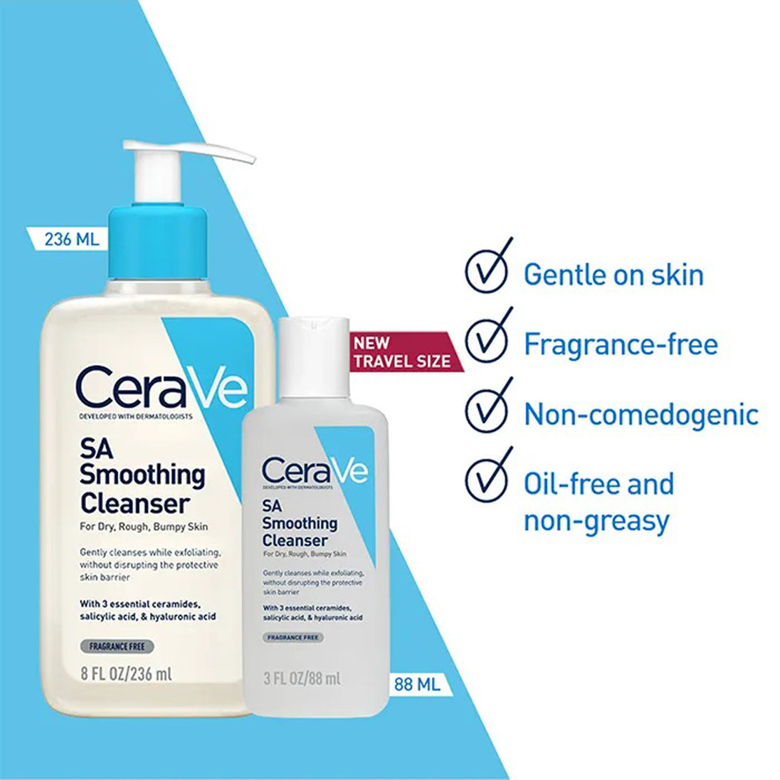 Cerave SA Smoothing Cleanser