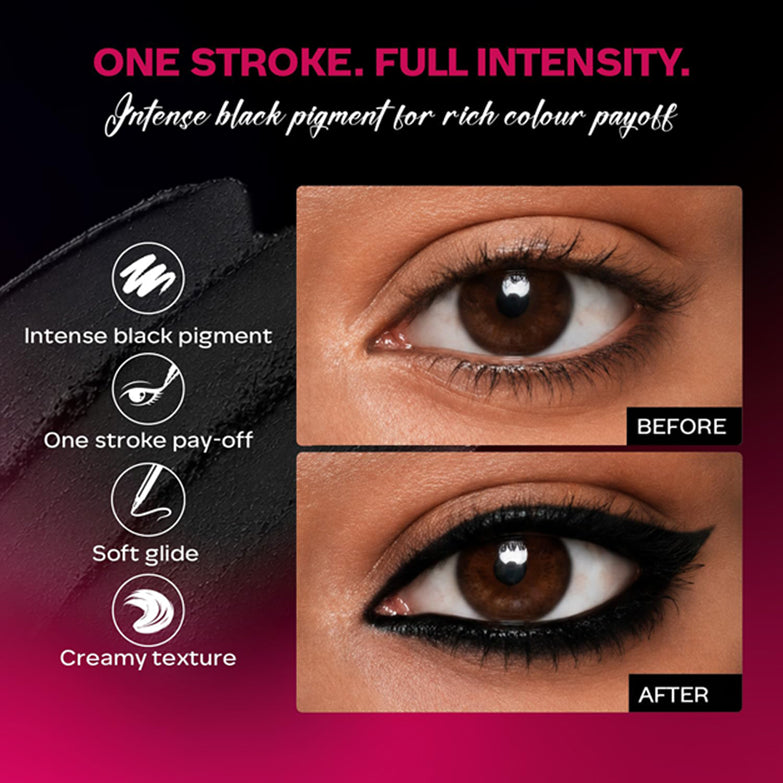 Faces Magneteyes Intense Kajal Black Eclipse 0.30 gm