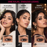 Faces Magneteyes Intense Kajal Black Eclipse 0.30 gm