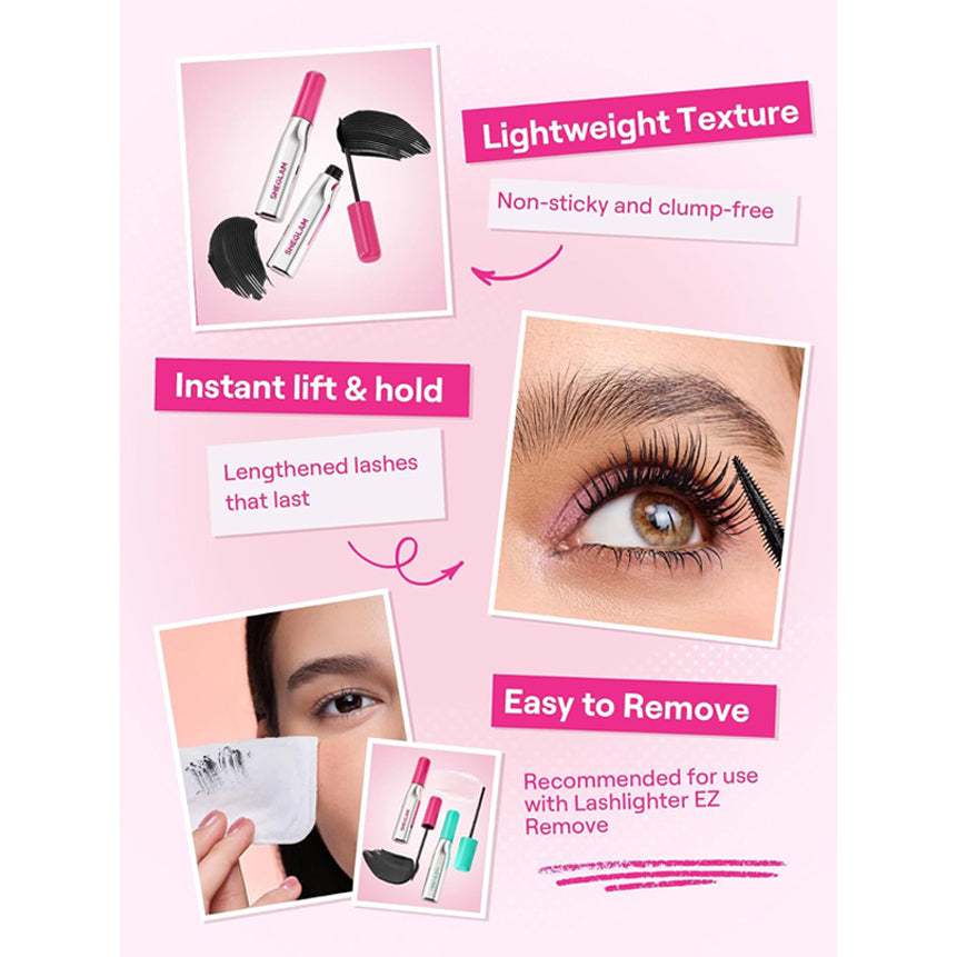 Sheglam Lashlighter Up & Out Mascara 8ML- Black