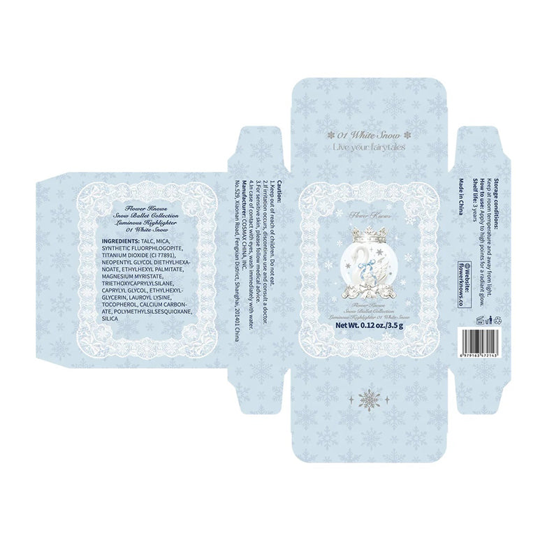 Flower Knows Snow Ballet Collection Luminous Highlighter 3.5g