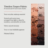 Hung Vanngo Beauty Timeless Taupes Color Story Eyeshadow Palette