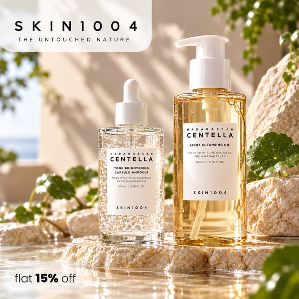 SKIN1004 Festive Sale offer banner, flat 15% off