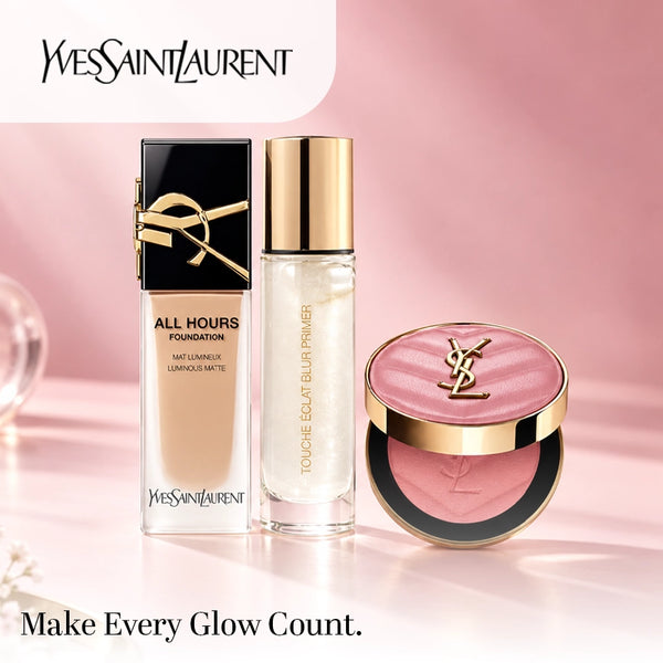 YSL Beauty Festive Sale offer banner, up to 40% off