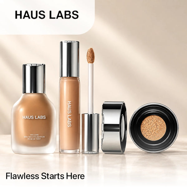 Haus Labs Festive Sale offer banner, up to 20% off
