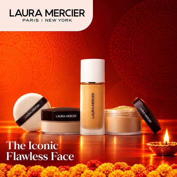 Laura Mercier Festive Sale offer banner, up to 40% off