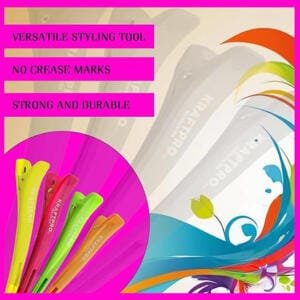 Kraftpro Neon Hair Clips Set