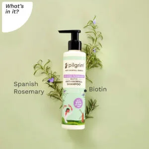 Pilgrim Spanish Rosemary  Biotin Anti Hairfall Shampoo