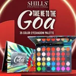 Shills Ex Goa Take Me To The 35 Color Eyeshadow Palette