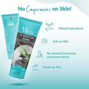 OLIVIA OIL REDUCATING FACE WASH 100ML