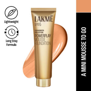 Lakme 9 To 5 Powerplay Mousse Foundation Mini 6G