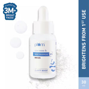 PLUM 10PER NIACINAMIDE FACE SERUM WITH RICE WATER