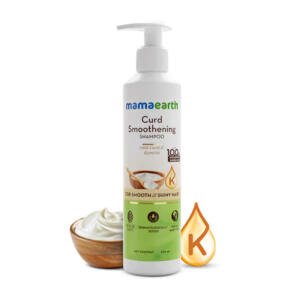 Mamaearth Curd Smoothening Shampoo 250 Ml