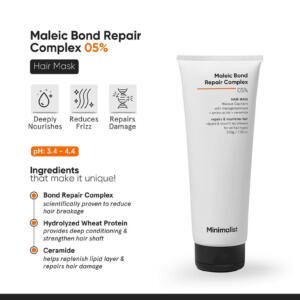 Minimalist Maleic Bond Repair Complex 5Per Hair Mask 200G
