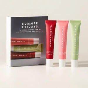 Summer Fridays The Holiday Lip Butter Balm Set 3*15G