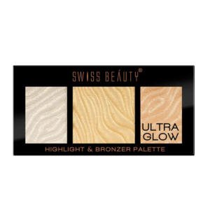 Swiss Beauty Highlight & Bronzer Palette 12G